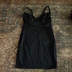 -VICTORIA SECRET BLACK BUSTIER DRESS